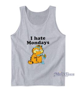 Garfield I Hate Mondays Tank Top Garfield I Hate Mondays Tank Top
