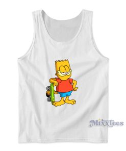 Garfield Simpson Tank Top for Unisex Garfield Simpson Tank Top for Unisex