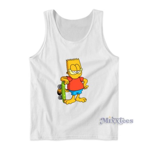 Garfield Simpson Tank Top for Unisex