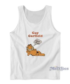 Gay Garfield Funny Tank Top for Unisex