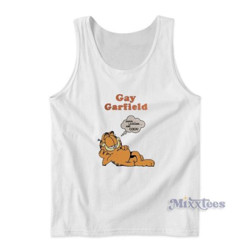 Gay Garfield Funny Tank Top for Unisex