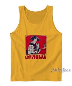 Geisha Girl Cascade Run Off Official Tank Top