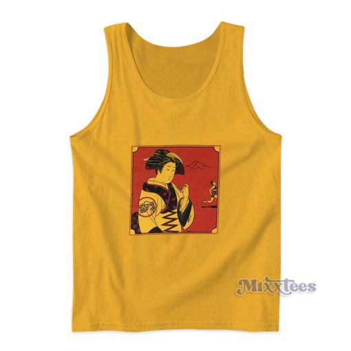 Geisha Girl Cascade Run Off Tank Top