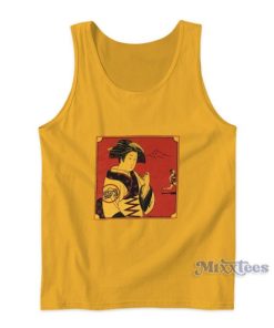 Geisha Girl Cascade Run Off Tank Top