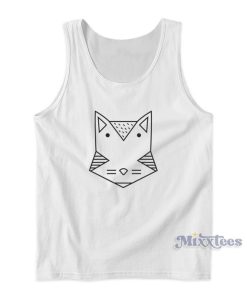 Geo Cat Youth Short Sleeve Tank Top Geo Cat Youth Short Sleeve Tank Top