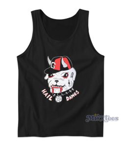 Georgia Bulldogs Hail Dawgs Tank Top For Unisex 1