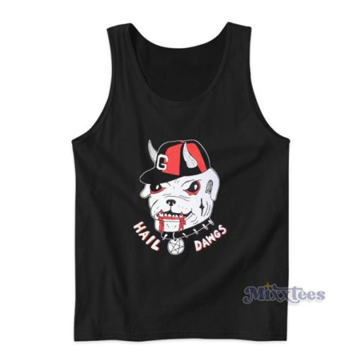 Georgia Bulldogs Hail Dawgs Tank Top For Unisex