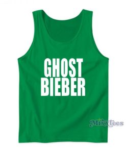 Ghost Bieber Tank Top For Unisex