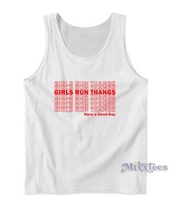Girls Run Thangs Have A Good Day Tank Top for Unisex Girls Run Thangs Have A Good Day Tank Top for Unisex
