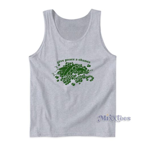 Give Peas A Chance Tank Top