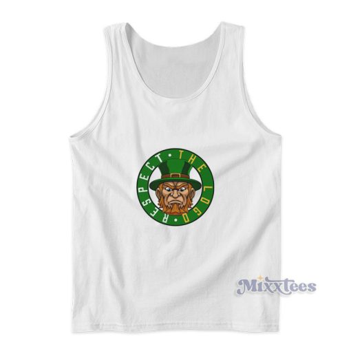 Glen Davis Respect The Logo Angry Leprechaun Tank Top