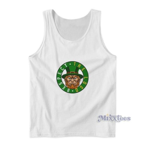 Glen Davis Respect The Logo Angry Leprechaun Tank Top