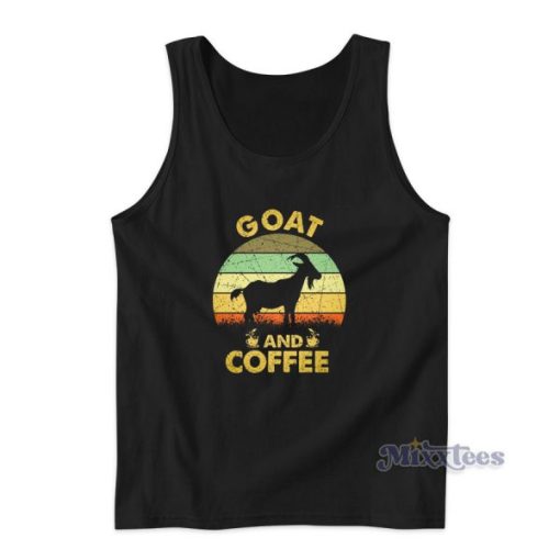 Goat and Coffee Tank Top for Unisex