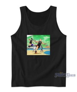 Goku and Krillin Basketball Tank Top For Unisex