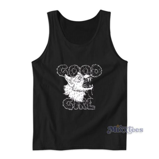 Good Girl Black Women’s Flowy Muscle Tank Top