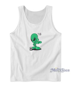 Gosha Rubchinskiy Alien Football Oversized Tank Top Gosha Rubchinskiy Alien Football Oversized Tank Top