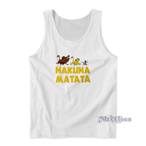 Hakuna Matata The Lion King Disney Tank Top