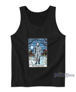 Halloween Michael Myers The Boogeyman Tarot Tank Top