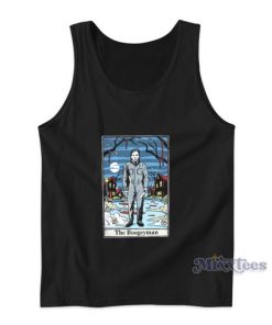 Halloween Michael Myers The Boogeyman Tarot Tank Top