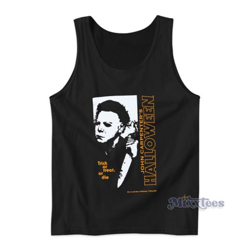 Halloween Michael Myers Trick Or Treat Tank Top