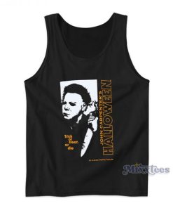 Halloween Michael Myers Trick Or Treat Tank Top