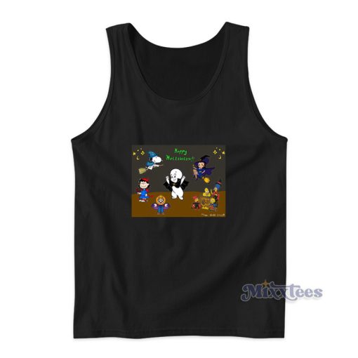 Happy Halloween Mega Yacht Tank Top