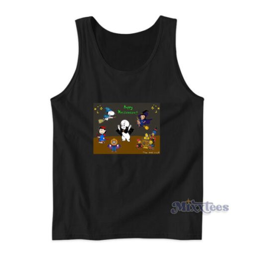 Happy Halloween Mega Yacht Tank Top