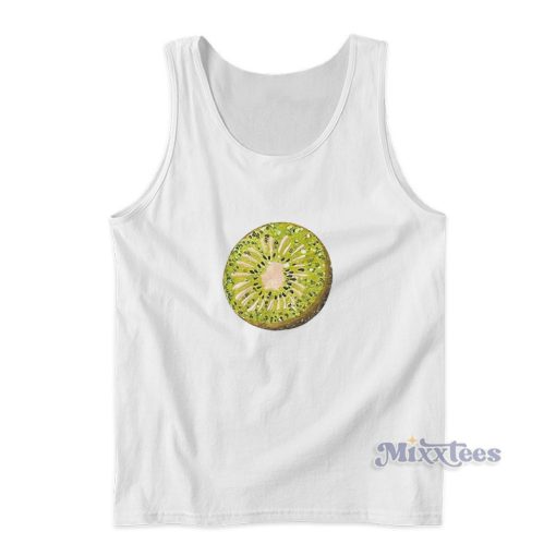 Harry Style Wearing Kiwi Fruit Tank Top