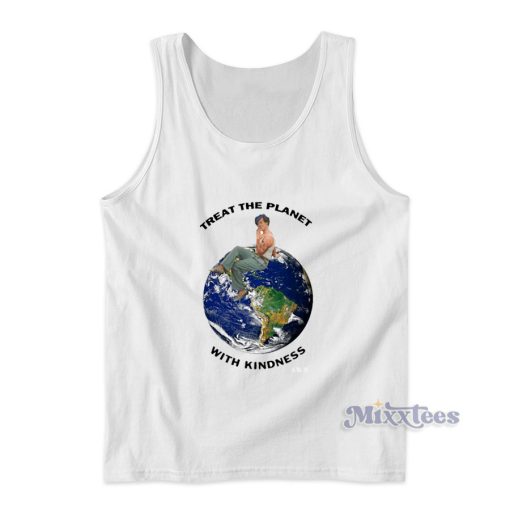 Harry Styles Treat The Planet With Kindness Tank Top