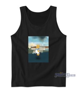 Heartbreak Winnie The Pooh Tank Top for Unisex