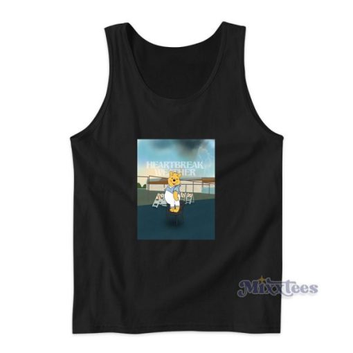 Heartbreak Winnie The Pooh Tank Top for Unisex