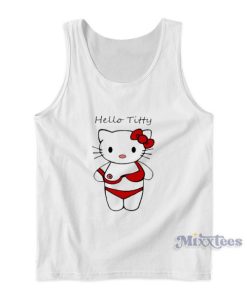 Hello Kitty Funny Hello Kitty Tank Top For Unisex