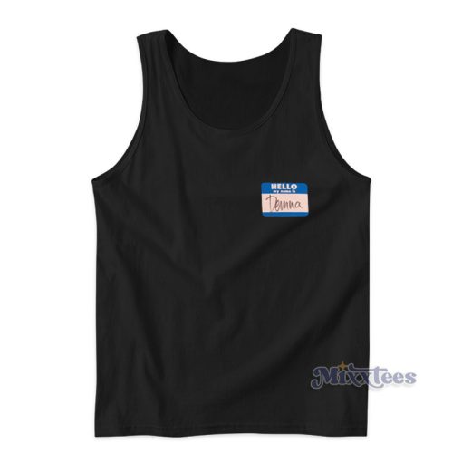 Hello My Name Is Demna Tank Top For Unisex