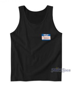 Hello My Name Is Demna Tank Top For Unisex