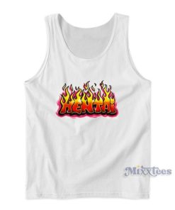 Hentai Flame Tank Top For Unisex