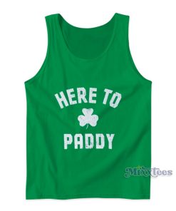 Here To Paddy Lucky Tank Top Here To Paddy Lucky Tank Top