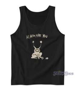 Hi How Are You Daniel Johnston OAMC Tank Top Hi How Are You Daniel Johnston OAMC Tank Top