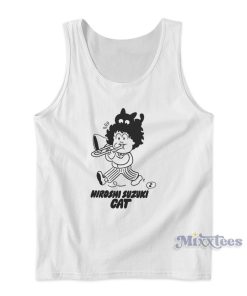 Hiroshi Suzuki Cat Tank Top for Unisex Hiroshi Suzuki Cat Tank Top for Unisex