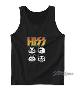 Hiss Kiss Cats Rock Band Top for Unisex Hiss Kiss Cats Rock Band Top for Unisex