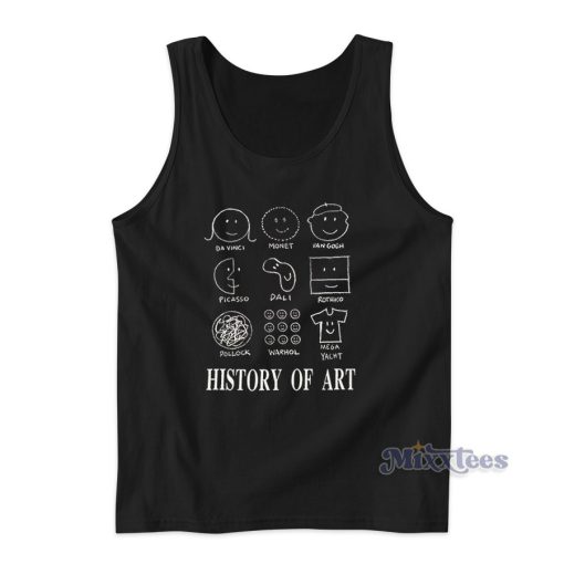 History Of Art Mega Yacht Tank Top for Unisex