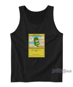 Homer Pepe Trading Card Tank Top For Unisex