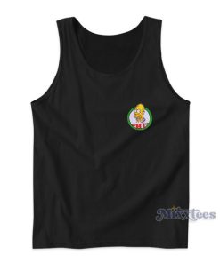 Homer Simpson Corporate Logo Tank Top For Unisex