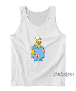 Homer Simpson House Dress Tank Top Homer Simpson House Dress Tank Top