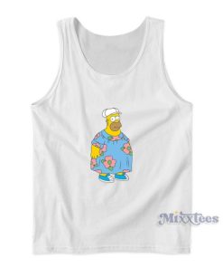 Homer Simpson House Dress Tank Top