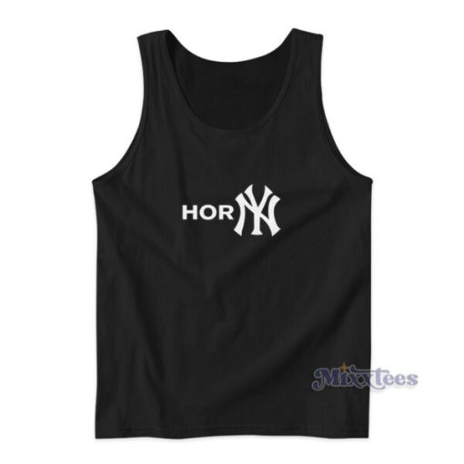 Horny Yankees Logo Tank Top