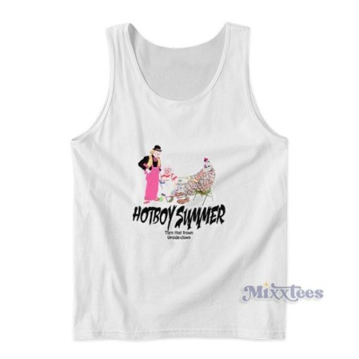 Hot Boy Summer Turn That Frown Upside Clown Tank Top