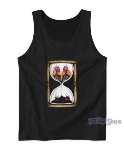 Hourglass Skeleton Skull From Twin Flames To Ashes Tank Top