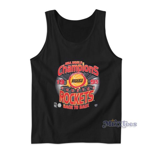 Houston Rockets NBA Champions Back To Back Tank Top