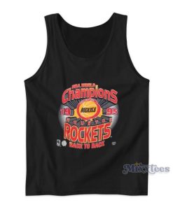 Houston Rockets NBA Champions Back To Back Tank Top