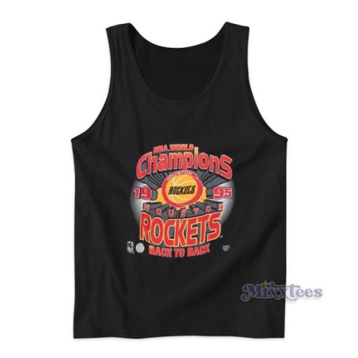 Houston Rockets NBA Champions Back To Back Tank Top